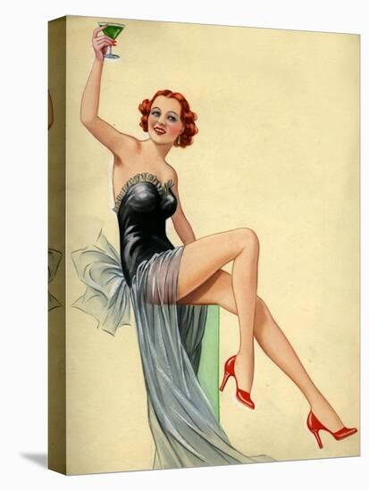 1940s UK Pin-Ups Poster-null-Stretched Canvas