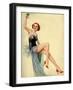 1940s UK Pin-Ups Poster-null-Framed Giclee Print