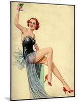 1940s UK Pin-Ups Poster-null-Mounted Giclee Print