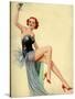 1940s UK Pin-Ups Poster-null-Stretched Canvas