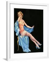 1940s UK Pin-Ups Poster-null-Framed Giclee Print