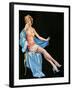 1940s UK Pin-Ups Poster-null-Framed Giclee Print