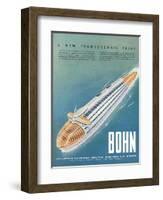 1940s USA Bohn Magazine Advertisement-null-Framed Giclee Print