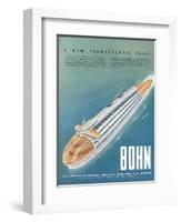 1940s USA Bohn Magazine Advertisement-null-Framed Giclee Print