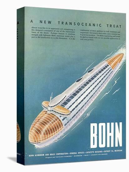 1940s USA Bohn Magazine Advertisement-null-Stretched Canvas