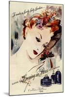 1940s USA Bourjois Magazine Advertisement-null-Mounted Giclee Print