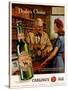 1940s USA Carling Ale Magazine Advertisement-null-Stretched Canvas