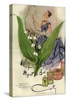 1940s USA Coty Magazine Advertisement-null-Stretched Canvas