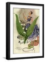 1940s USA Coty Magazine Advertisement-null-Framed Giclee Print