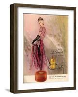 1940s USA Coty Magazine Advertisement-null-Framed Giclee Print