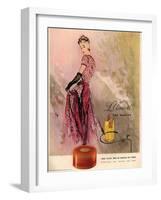 1940s USA Coty Magazine Advertisement-null-Framed Giclee Print