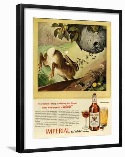 1940s USA Imperial Magazine Advertisement-null-Framed Giclee Print