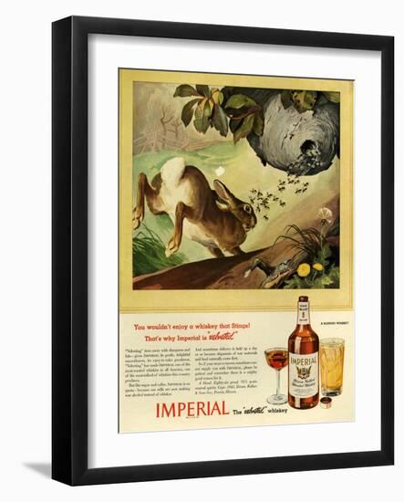 1940s USA Imperial Magazine Advertisement-null-Framed Giclee Print