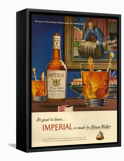 1940s USA Imperial Magazine Advertisement-null-Framed Stretched Canvas