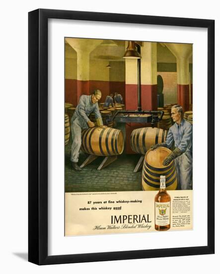 1940s USA Imperial Magazine Advertisement-null-Framed Giclee Print