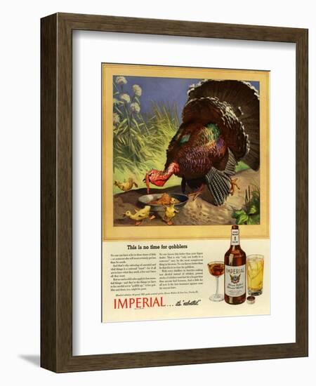 1940s USA Imperial Magazine Advertisement-null-Framed Giclee Print