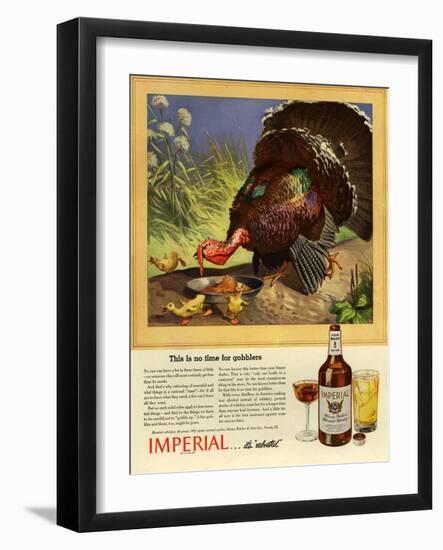 1940s USA Imperial Magazine Advertisement-null-Framed Giclee Print