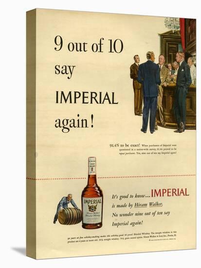 1940s USA Imperial Magazine Advertisement-null-Stretched Canvas