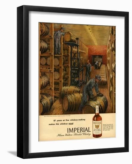 1940s USA Imperial Magazine Advertisement-null-Framed Giclee Print