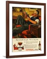 1940s USA Imperial Magazine Advertisement-null-Framed Giclee Print