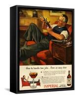 1940s USA Imperial Magazine Advertisement-null-Framed Stretched Canvas