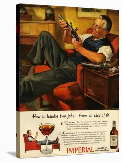 1940s USA Imperial Magazine Advertisement-null-Stretched Canvas