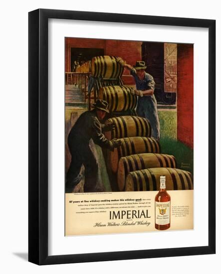 1940s USA Imperial Magazine Advertisement-null-Framed Giclee Print