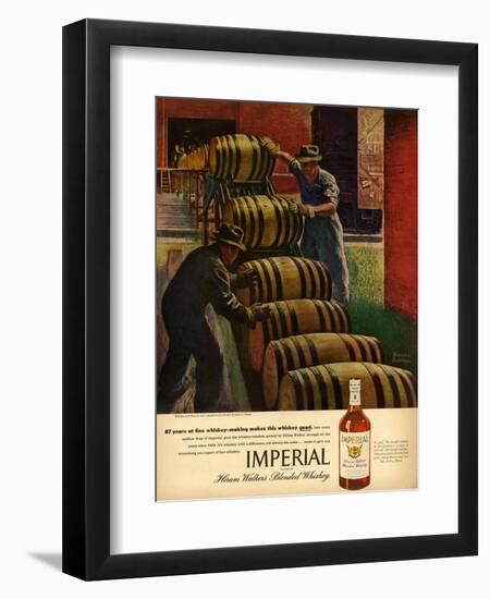 1940s USA Imperial Magazine Advertisement-null-Framed Premium Giclee Print