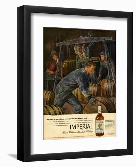 1940s USA Imperial Magazine Advertisement-null-Framed Premium Giclee Print