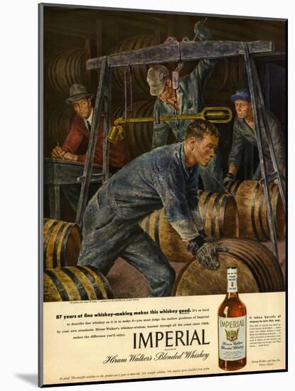 1940s USA Imperial Magazine Advertisement-null-Mounted Giclee Print