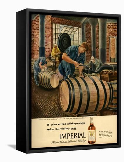 1940s USA Imperial Magazine Advertisement-null-Framed Stretched Canvas