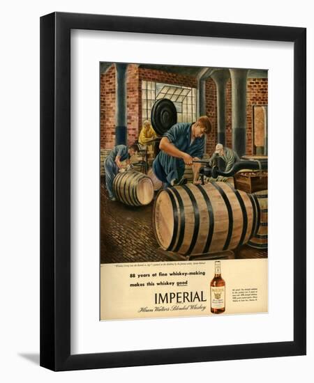 1940s USA Imperial Magazine Advertisement-null-Framed Premium Giclee Print