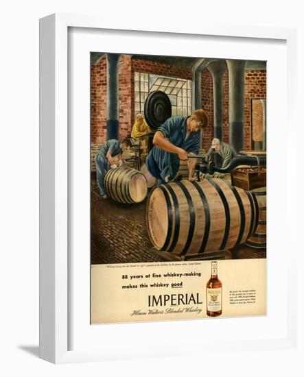 1940s USA Imperial Magazine Advertisement-null-Framed Giclee Print