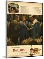 1940s USA Imperial Magazine Advertisement-null-Mounted Giclee Print