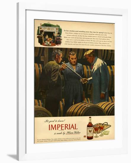 1940s USA Imperial Magazine Advertisement-null-Framed Giclee Print