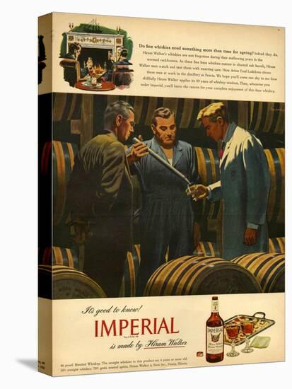 1940s USA Imperial Magazine Advertisement-null-Stretched Canvas