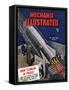 1940s USA Mechanix Illustrated Magazine Cover-null-Framed Stretched Canvas