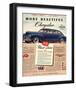 1941 New Beautiful Chrysler-null-Framed Art Print