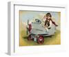 1941 Steelcraft Pursuit Plane-David Lindsley-Framed Giclee Print