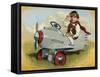 1941 Steelcraft Pursuit Plane-David Lindsley-Framed Stretched Canvas