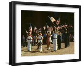1942 Child Patriots, CT-null-Framed Photographic Print