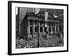 1942 WWII War Bond Rally Federal Treasury Building New York Stock Exchange Wall Street Manhattan-null-Framed Photographic Print