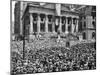 1942 WWIi War Bond Rally New York Stock Exchange Wall Street NYC-null-Mounted Photographic Print