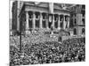 1942 WWIi War Bond Rally New York Stock Exchange Wall Street NYC-null-Mounted Photographic Print