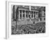 1942 WWIi War Bond Rally New York Stock Exchange Wall Street NYC-null-Framed Photographic Print