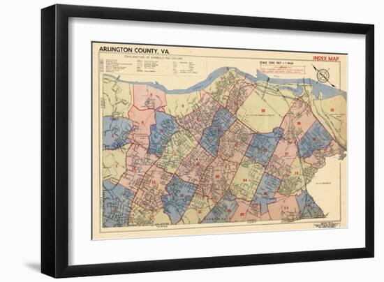 1943, Arlington, Virginia, United States-null-Framed Giclee Print