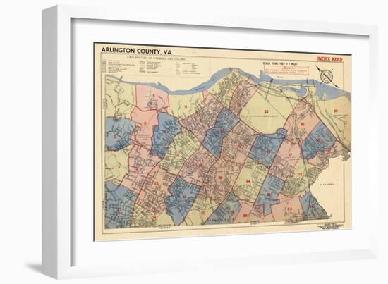 1943, Arlington, Virginia, United States-null-Framed Giclee Print