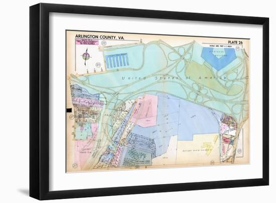 1943, Pentagon, Arlington, Virginia, United States-null-Framed Giclee Print