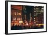 1945: 49th and Broadway Area with Chin Lee Restaurant in the Background, New York, NY-Andreas Feininger-Framed Photographic Print