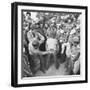 1945: Continental Central Pow Enclosure 15, Attichy, France-Ralph Morse-Framed Photographic Print